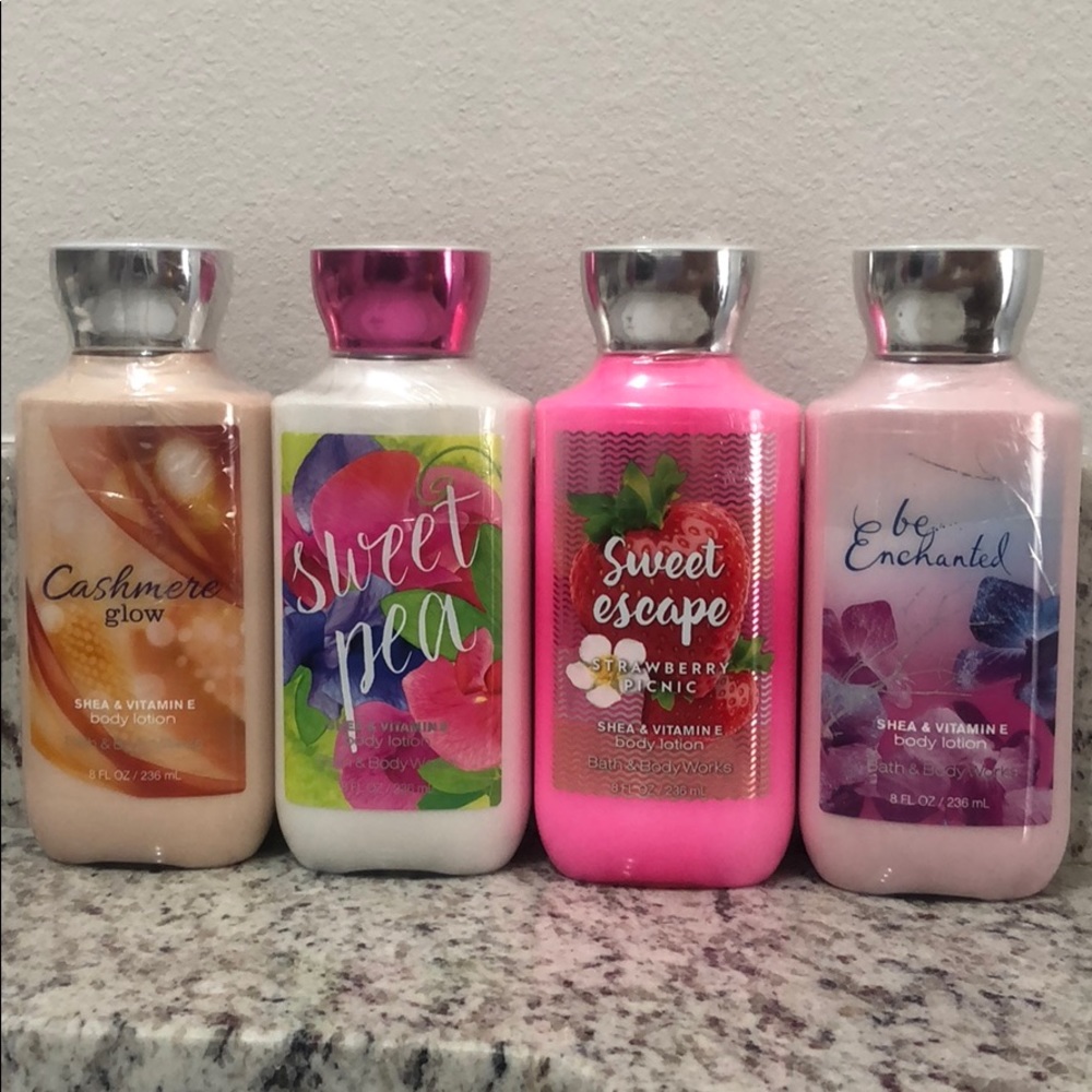 Bath and Body Works Body Lotion Bundle